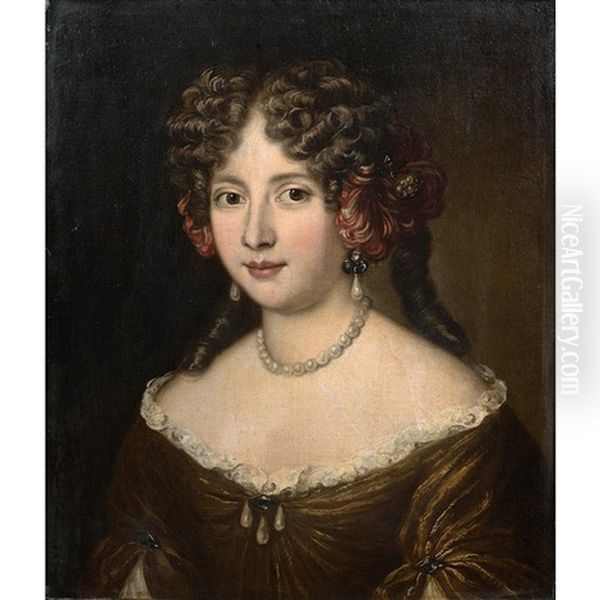 Portrait De Jeune Fille En Buste - view 1