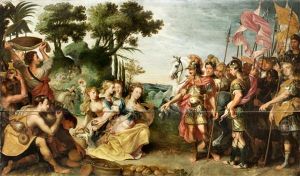 King David And Abigail