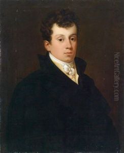 Bildnis Eines Grafen Von Bose by Carl Christian Vogel von Vogelstein