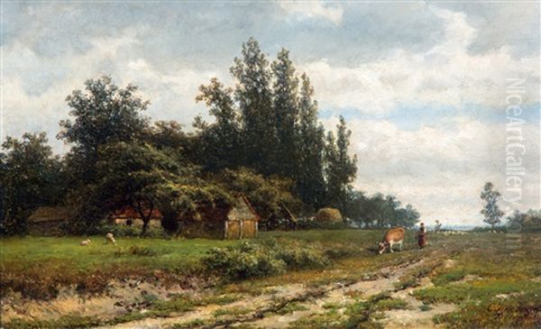 Landschap Met Koeherderin - view 1