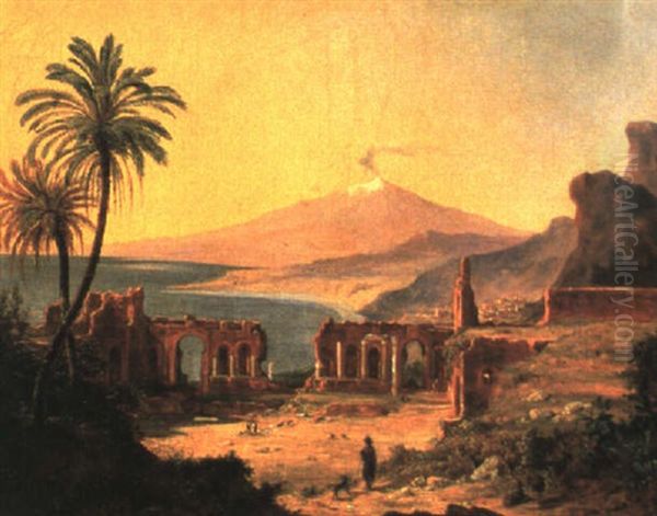 Italienische Landschaft Mit W,scherinnen - view 1
