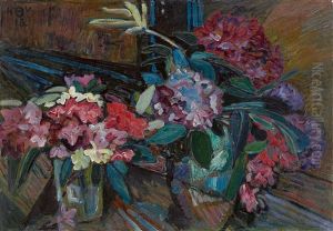"blumenstilleben Mit Rhododendron" "blumenstilleben Mit Rhododendron"
