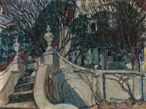 Treppenaufgang Zum Barkenhoff (stairs To Barkenhoff) by Heinrich Vogeler