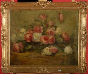Gerbe De Roses by Guillaume Vogels