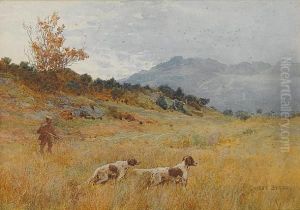 English Setters by Ernest Edward Briggs