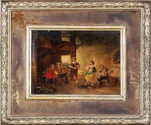 Cavaliers Dans Une Taverne (2 Works)