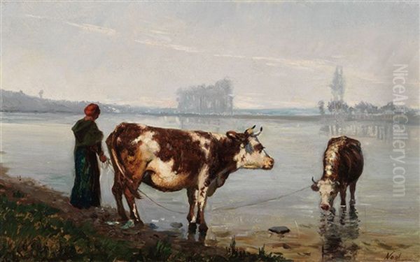 Cattle Watering - view 1