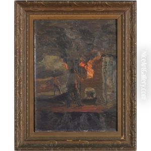 Blacksmiths by Louis Charles Vogt