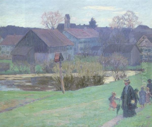 Fruhlingsabend - view 1
