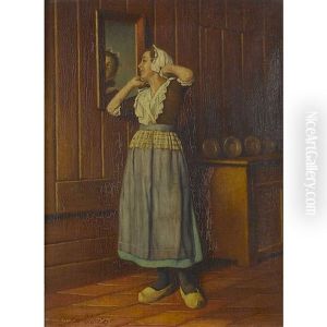 Vor Dem Spiegel by Otto Eduard Voigt