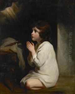 The Infant Samuel (after Sir Joshua Reynolds) by Henry Perronet Briggs
