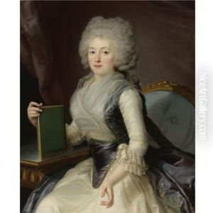 Portrait Of Madame Zouboff by Jean-Louis Voilles