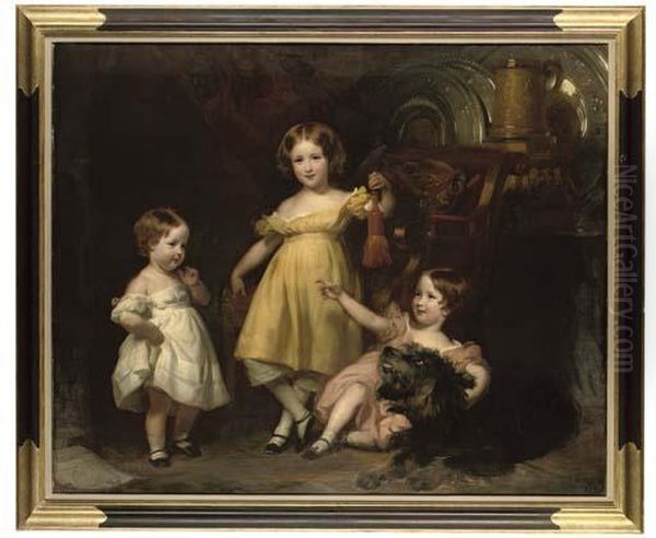 Group Portrait Of Lady Charlotte - view 1