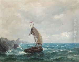 Storm On The Sea by Eugen (Cean) Voinescu