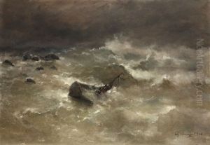 In The Storm by Eugen (Cean) Voinescu