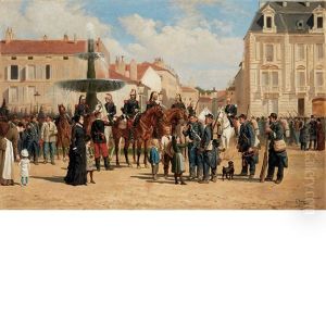 Garrison A Nancy by Jules Antoine Voirin