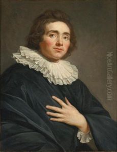 Portrait Of An Actor, Half Length by Guillaume Voiriot