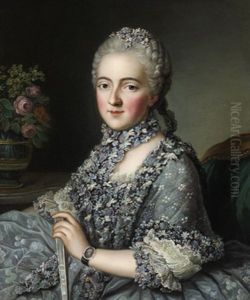 Bildnis Einer Dame Der Pompadour-zeit