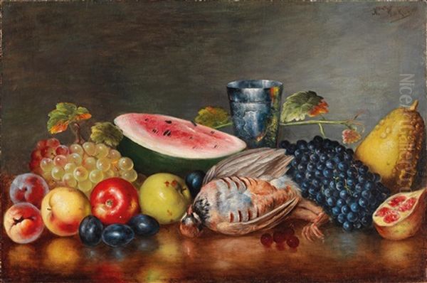 Still Life With Fruit And Pheasant - view 1