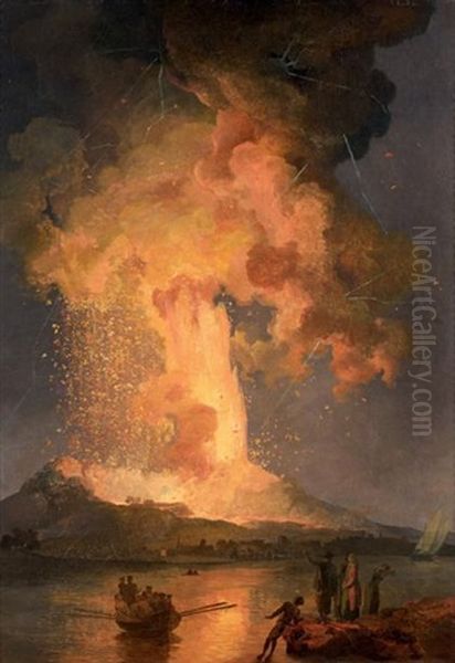 Eruption Du Vesuve En 1779 - view 1