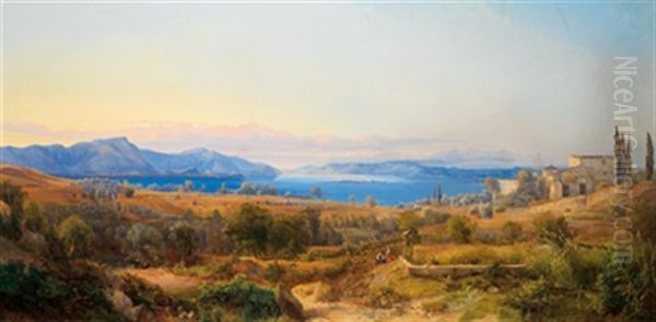 Der Gardasee Bei Desenzano - view 1