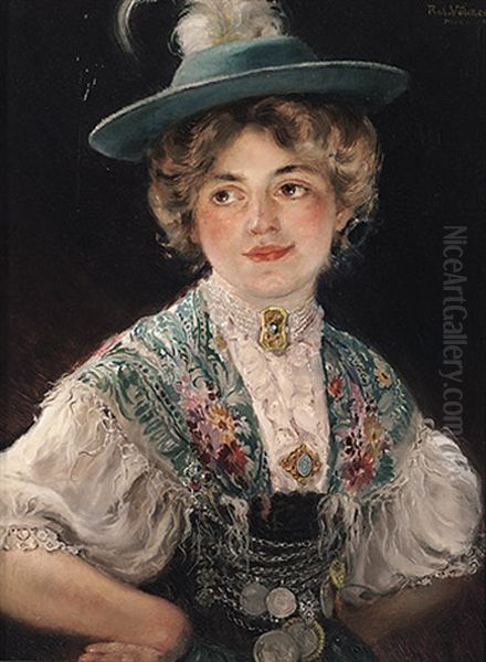 Junge Miesbacherin In Ihrer Tracht - view 1