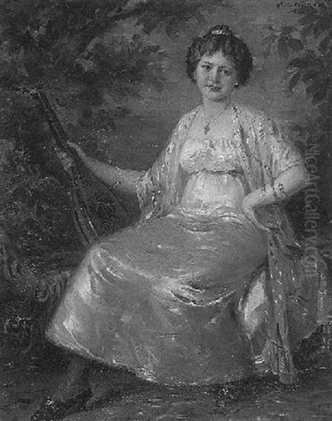 Madchen Mit Mandoline - view 1