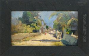 Island Street Scene by Douglas Volk