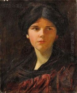Portrait Of A Young Lady (the Artist's Daughter?)