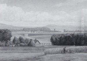 Bucketaler Landwehr Bei Bad Nenndorf by Hans Voelker