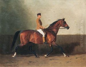 Der Hengst Chamant by Emil Volkers