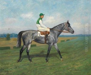 Maestoso With Jockey by Karl Volkers