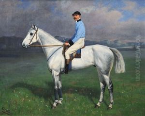 A. Andersen On The Back Of Sportsman by Karl Volkers