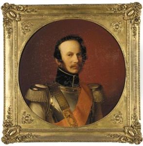 Portrait Of Friedrich, Prince Of Prussia (friedrich Prinz Von Preussen)