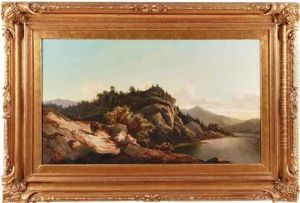 Hudson River Landscape by Charles Volkmar