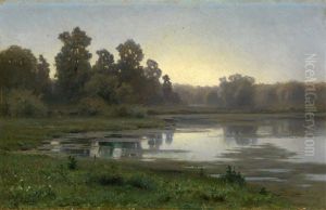 At Dawn by Efim Efimovich Volkov