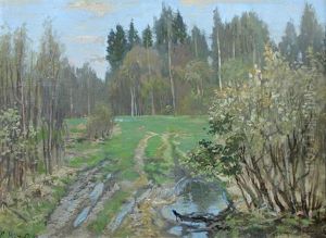 After Rain by Efim Efimovich Volkov