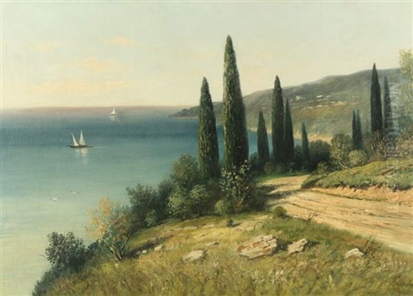 Crimean Cypresses - view 1