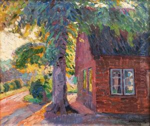 Farm House by Hugo Volkwarth