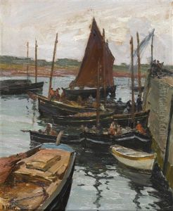 Le Souvenir De Raguenes Au Nevez by Henri Emile Vollet