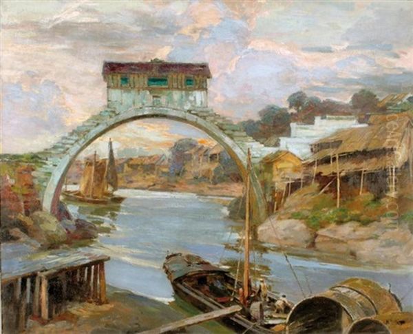 Pont De Likim Au Vietnam - view 1