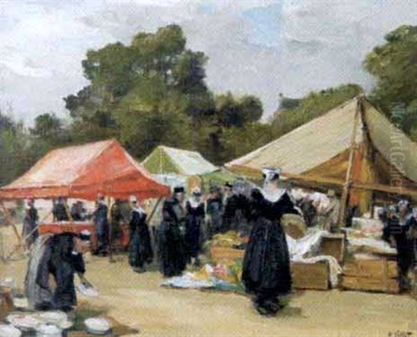 Marche Aux Faiences A Concarneau - view 1