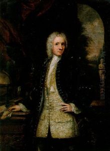 Portrait Of Salomon Diodati On A Balcony