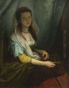 Bildnis Einer Jungen Dame Als Orientalin