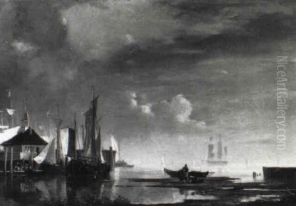 Segelschiffe Im Hafen - view 1