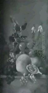 A) Still Life With Fruits;                                  B) Still Life With Flowers (2)