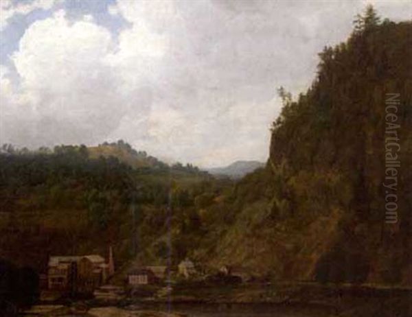 Mill In The Adirondacks - view 1