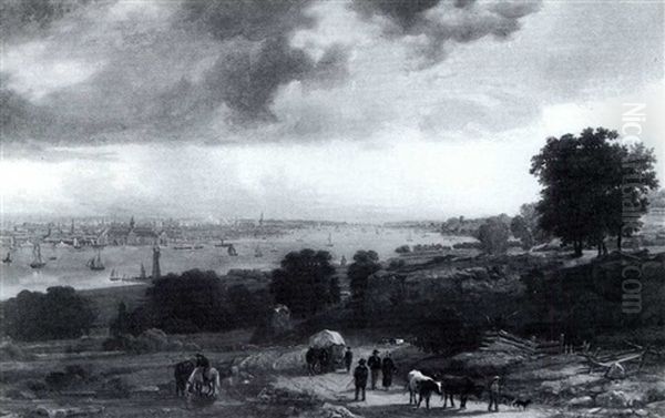 View Of New York From The Weehawken Heights - view 1