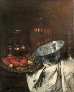 Nature Morte Au Homard, Circa 1900