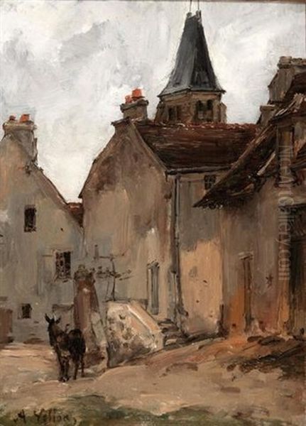 Ane Pres De La Fontaine Du Village - view 1